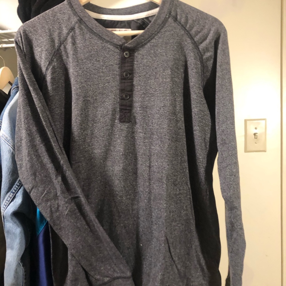 Large grey Henley